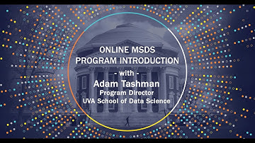 UVA Masters of Science in Data Science Online Program Introduction