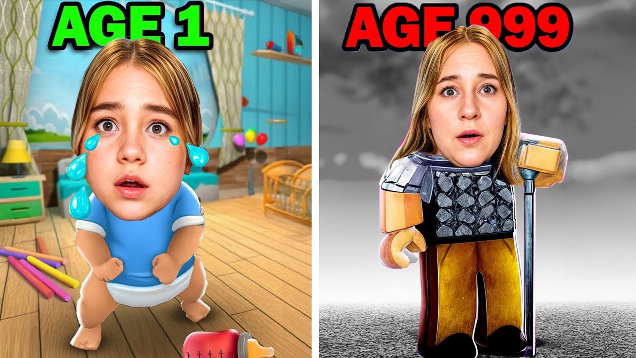 De la Naissance à la Mort Sur ROBLOX👶➡️👵