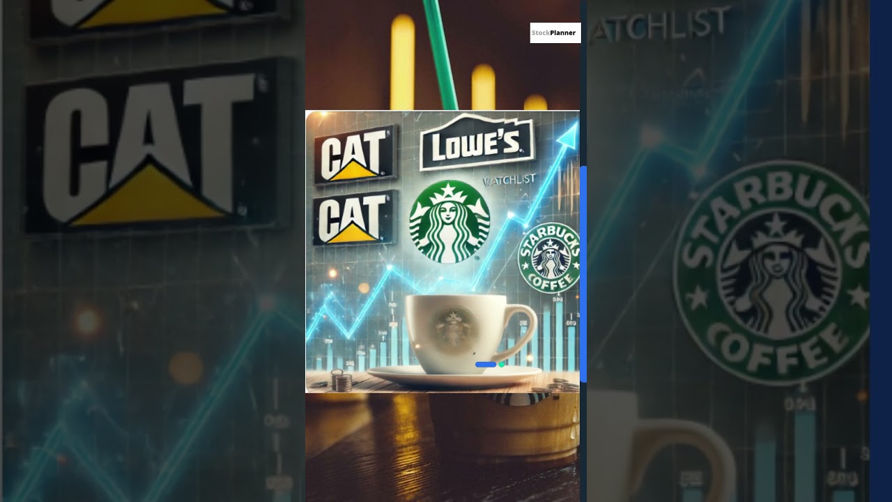 Top 3 Stocks to Watch the week: CAT, LOW, SBUX | Reversals & Growth Potential 🚀 