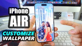 Como personalizar o papel de parede 3D no iPhone Air