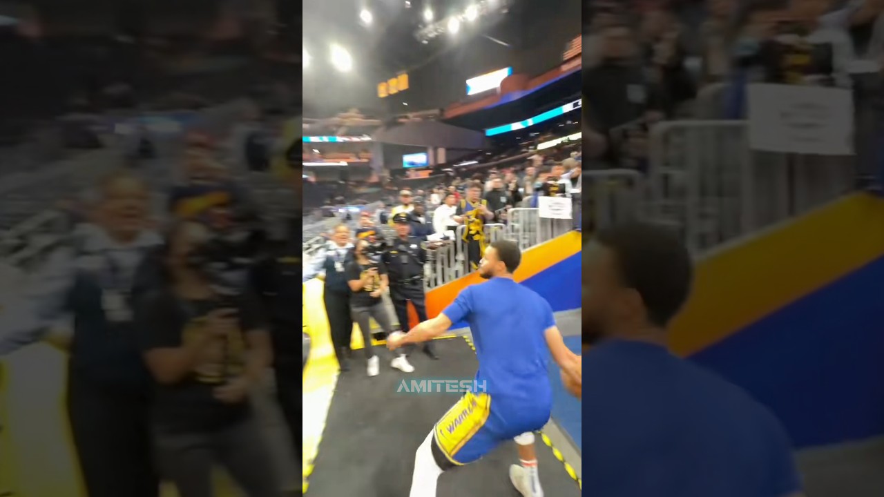 Легендарный бросок мяча из за трибуны 