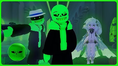 Green Sans Obtained & Showcase [Undertale Crazy Multiverse Timeline]