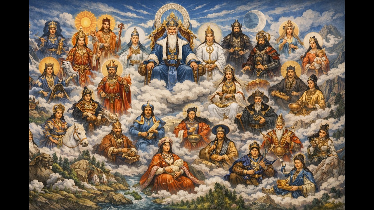 37 молитв 37 божествам тенгрианства — великое обращение к Небу, Земле и духам