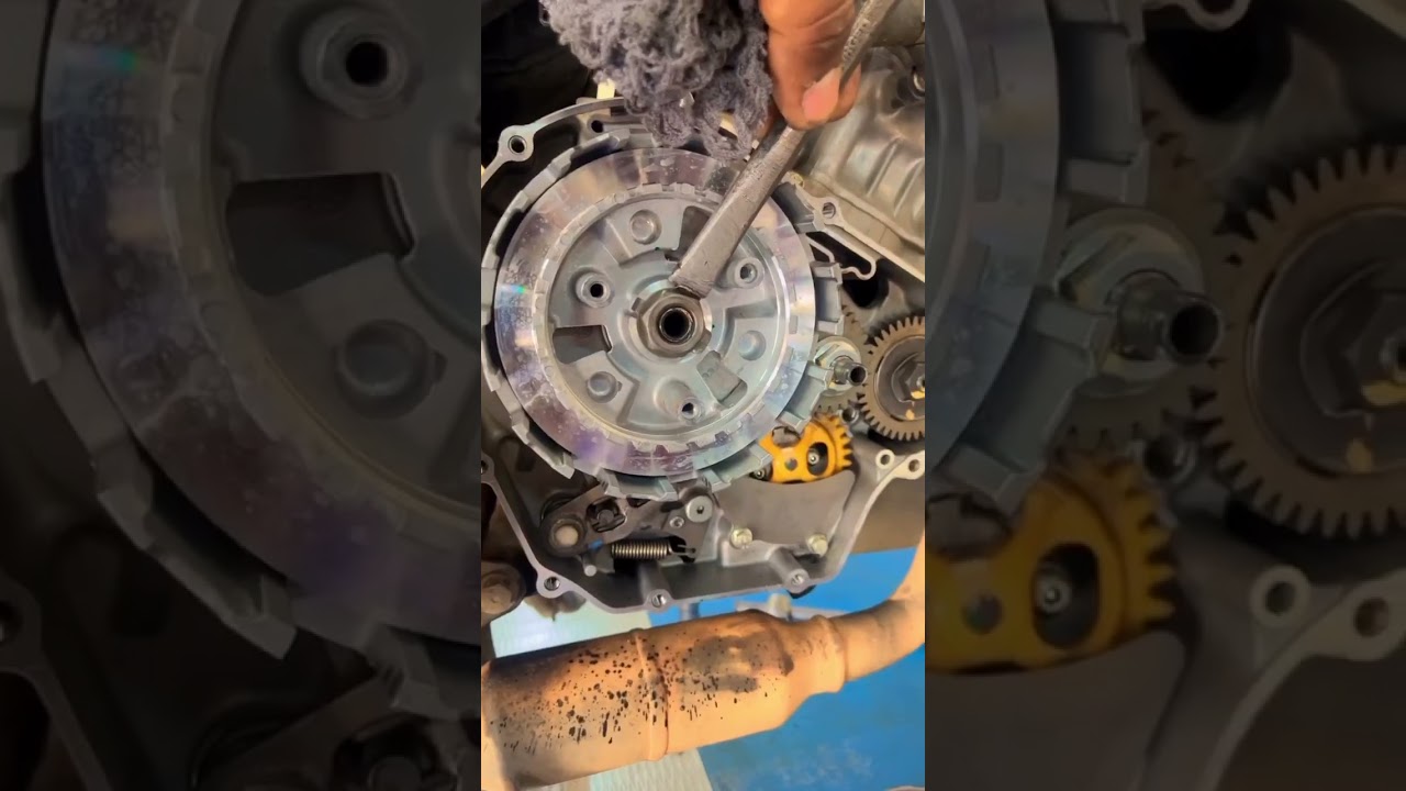 yamaha r15 v3 clutch plat change 
