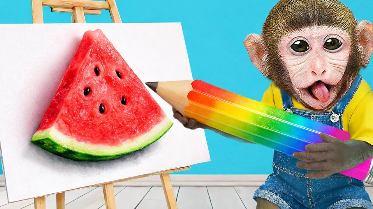 Mono MoMo recibe un BOLÍGRAFO MÁGICO para cumplir DESEOS con el Mono Bebe ✨🖊️ | MONO MOMO ESP