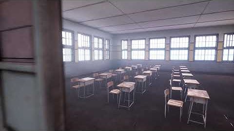 Old Japanese Elementary School VIP - Unreal Engine 4