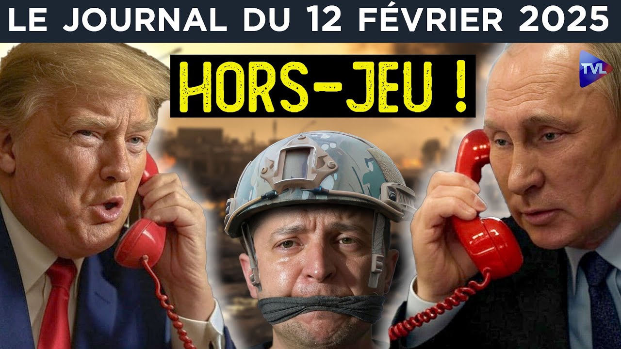 Trump - Poutine : Zelensky sur la touche - JT du mercredi 12 février 2025