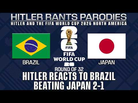 Hitler reacts to Brazil beating Japan 2-1