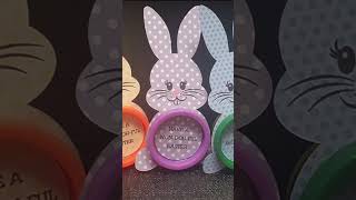 Check out these cute play dough bunnies that Silhouette School reader Kelly mad#shorts