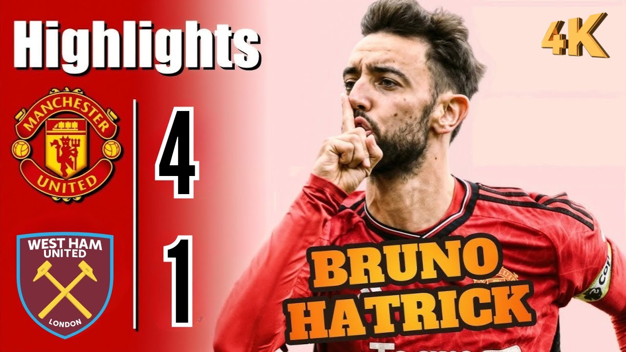 Manchester United 4-1 West Ham | Insane Goals & Highlights You Can't Miss | EPL 