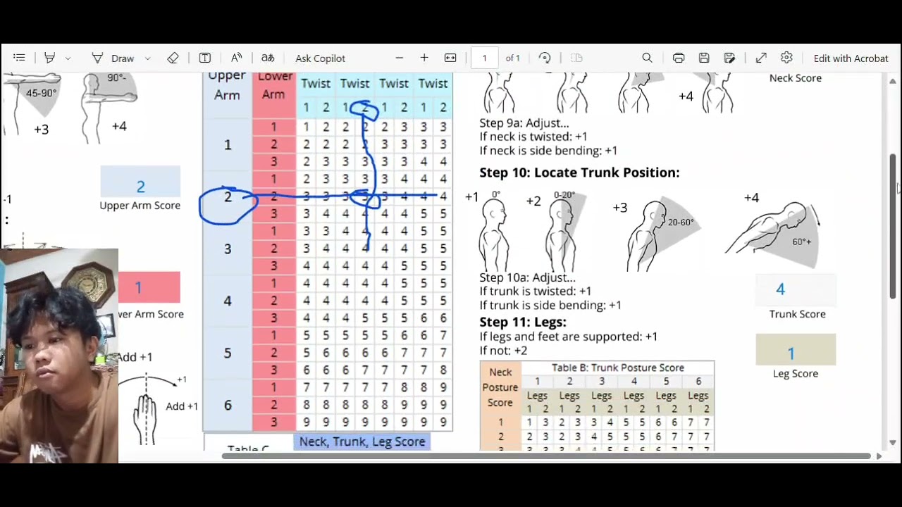 Post Ur Rula Analisis Postur Kerja dengan metode Rula || Tugas UTS Ergonomi - YouTube