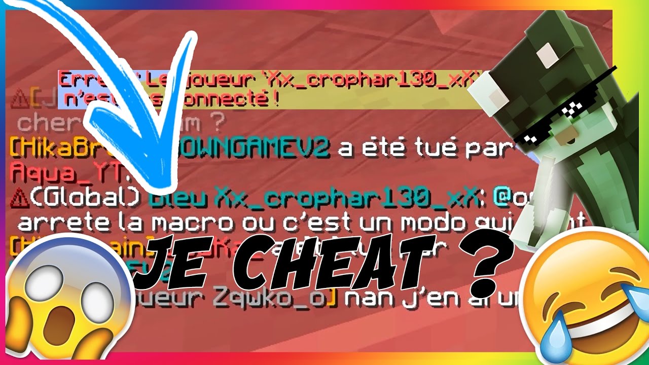 UN YOUTUBEUR EN /NICK M'ACCUSE DE CHEAT ET RAGEQUIT MDR ! - YouTube Aqua & LouKa - SyDen
