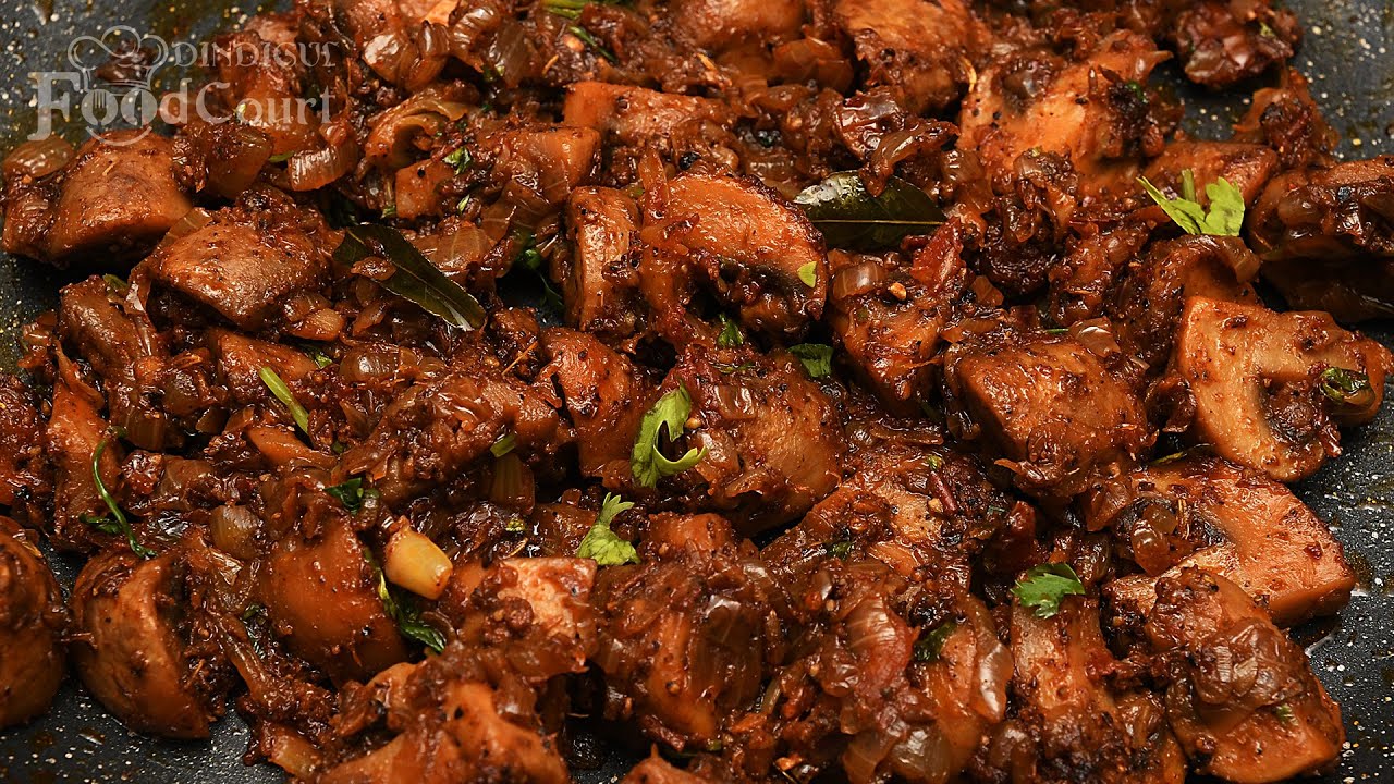 Mushroom Sukka/ Mushroom Fry Recipe/ Mushroom Masala