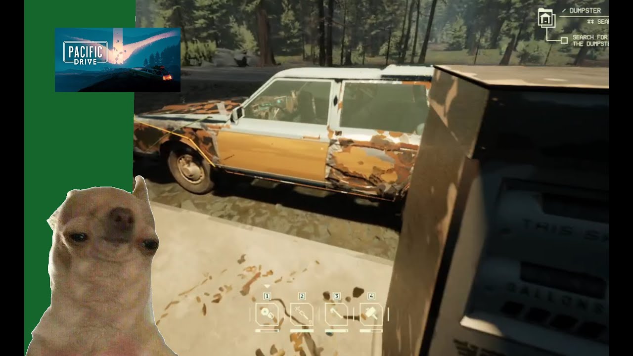 Going on a road trip through my favorite radioactive exclusion zone, hunting for ancient treasures