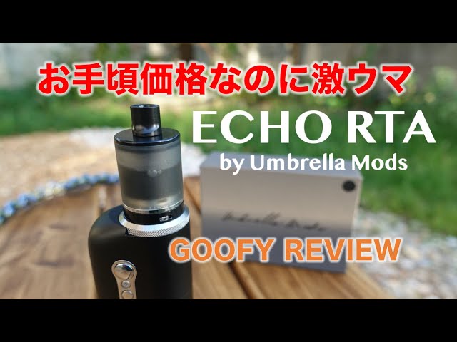 使いやすくてお手頃価格なのに激ウマECHO RTA by Umbrella Mods