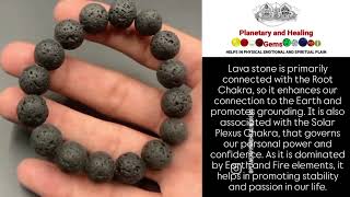 Lava Stone Benefits Lava Bracelet Benefits Lava Rock Healing Root Chakra Solar Plexus Chakra