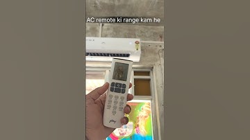 Godrej 1.5 ton AC remote range problem  | Best AC #shorts #shortvideo