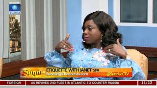 Etiquette With Janet: Treat Yourself To A Spa Session |Sunrise|