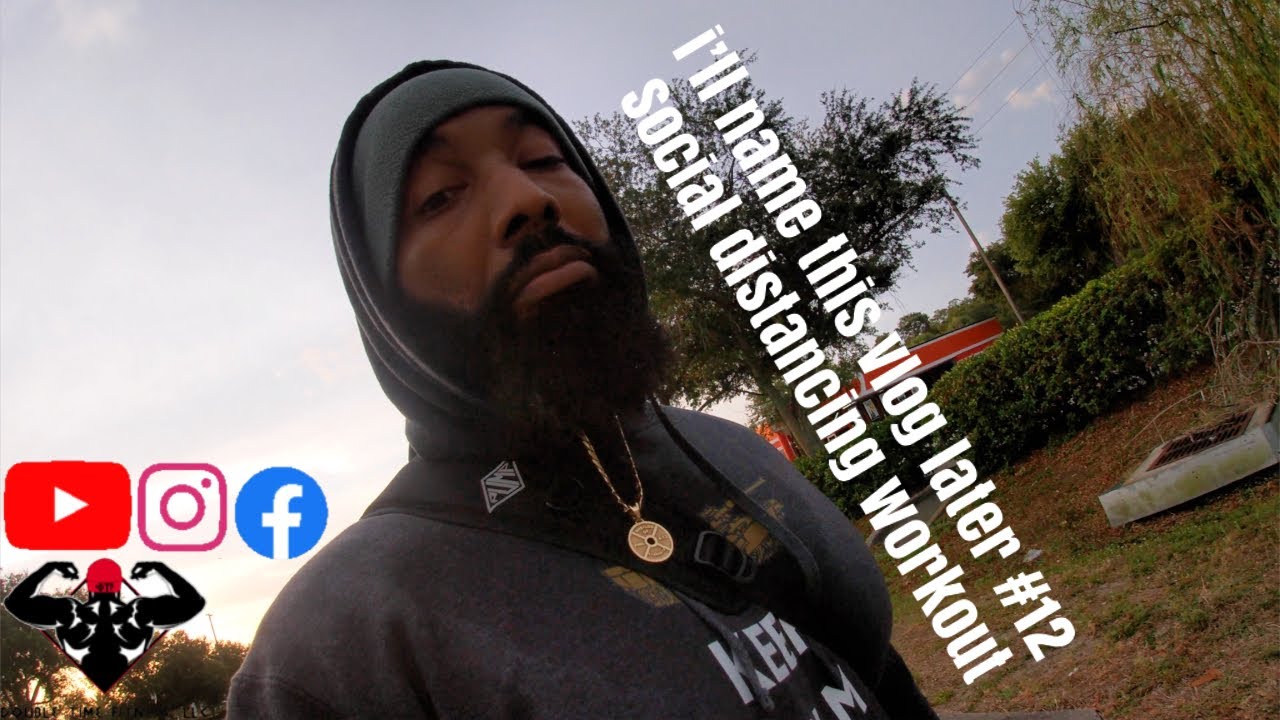 i’ll name this Vlog later #12 Social distancing workout
