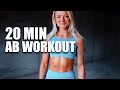 20 MIN WORKOUT OF THE DAY | CORE & ABS | INTENSE HOME WORKOUT | NO EQUIPMENT