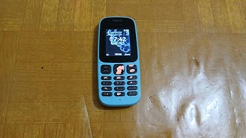 Nokia 105 2017 Startup and shutdown