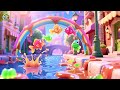 🌈🍭 **The Rainbow Cotton Street | Fun Kids Song | Preschool Learning Video 🎉✨**