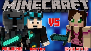 POPULARMMOS W/ DanTDM VS GAMINGWITHJEN! - Minecraft Story Mode Youtubers Theme POPULARMMOS W/ DanTDM VS GAMINGWITHJEN! - Minecraft Story Mode Youtubers Theme