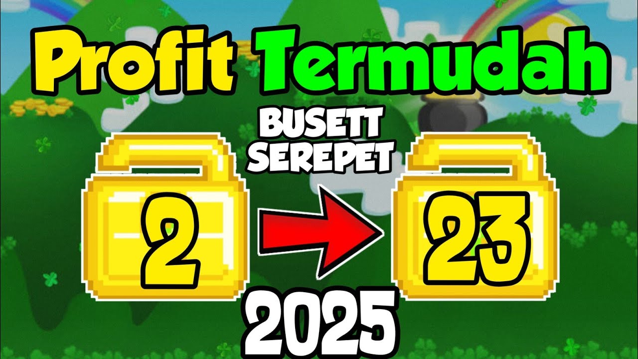 TIPS PROFIT TERBAIK DARI MODAL 2 WL (EASY PROFIT) 2025😱 | GROWTOPIA INDONESIA