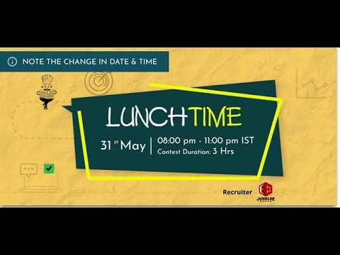 Cpdechef May lunchtime | Hoop Jump | Solution |  Python