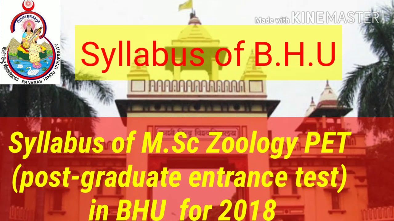Syllabus Of M Sc Zoology Entrance Test For 2018 Exams For B H U YouTube syllabus-of-m-sc-zoology-entrance-test-for-2018-exams-for-b-h-u-youtube