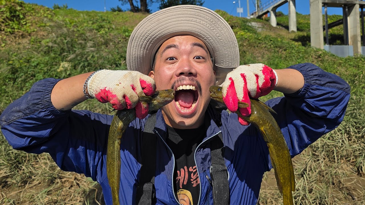 통발 200개를 걷어서 잡은 귀한 녀석을 먹어보자!