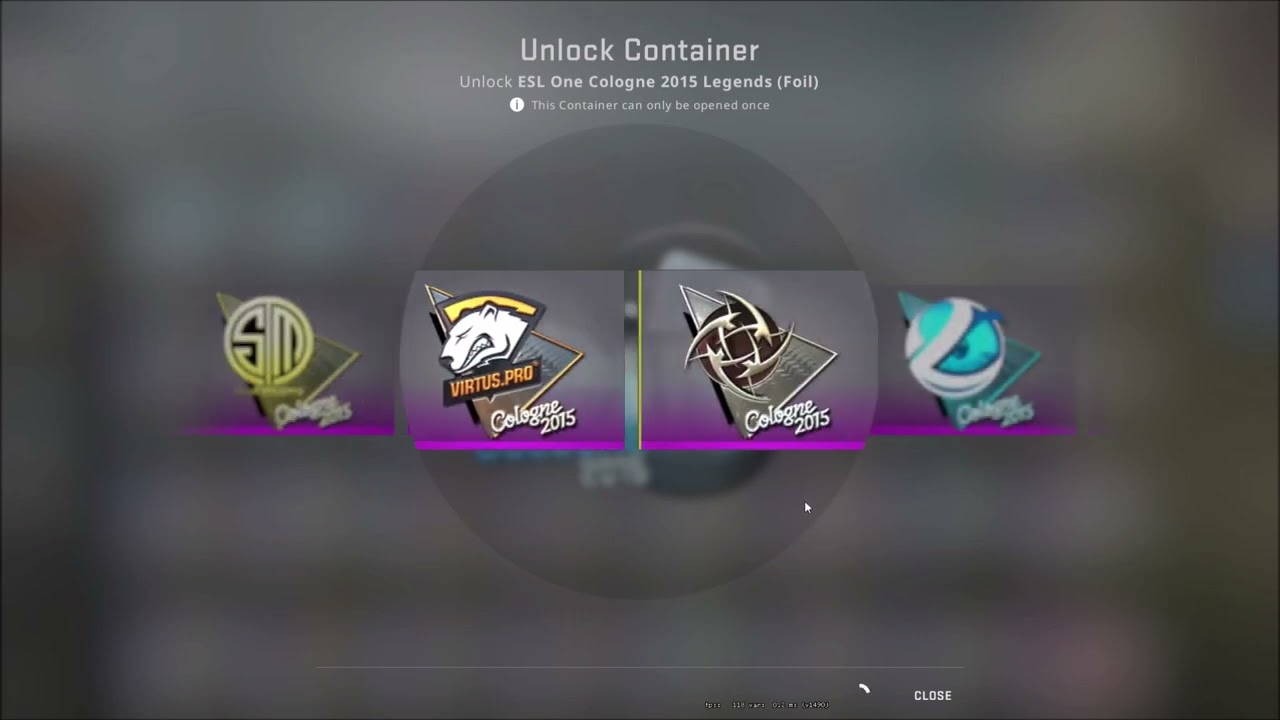 Unboxing 2 ESL One Cologne 2015 Legends (Foil)