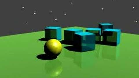 Blender supposed motion blur animation output