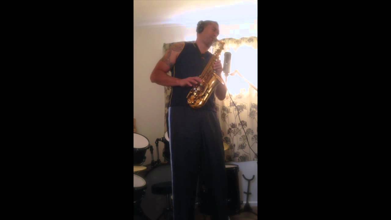 Hotel California (Guitar Solo) on Alto Saxophone