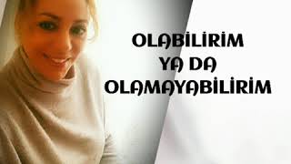 OLABİLİRİM YA DA OLAMAYABİLİRİM / Şiir Nazlı Saraç Orak (Naz'ca) _ Yorum Bülent Biricik