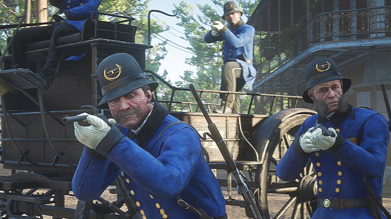 Red Dead Online: Bank Heist Robbery