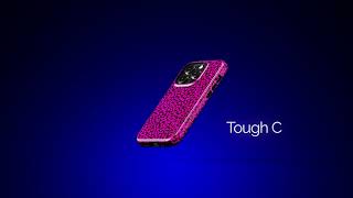 Video Mockup v1 for iPhone 14 Pro Tough Snap Case Showcase
