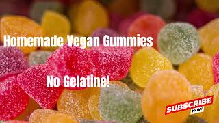 Healthy: Homemade Fruit Gummies with Agar Agar | Halal and Vegan-Friendly Recipe