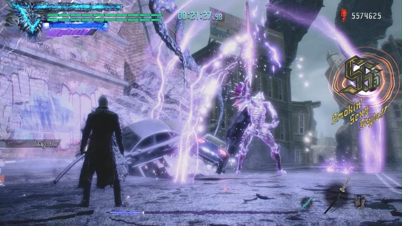 Devil May Cry 5 Special Edition Vergil Vs Cavalier Angelo again