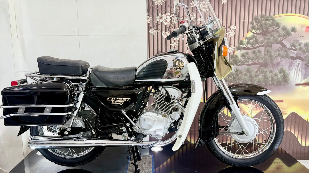 Black Prince: Honda CD125T Benly 1997 model, upgraded with JA03