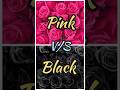 pink vs black #viral #choose #heel#lipstick #makeup #unfrezzmyaccount #shorts
