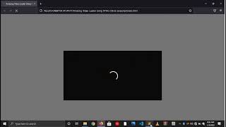 Amazing Video Loader Using HTML CSS & Javascript [HTML & CSS Tutorial]