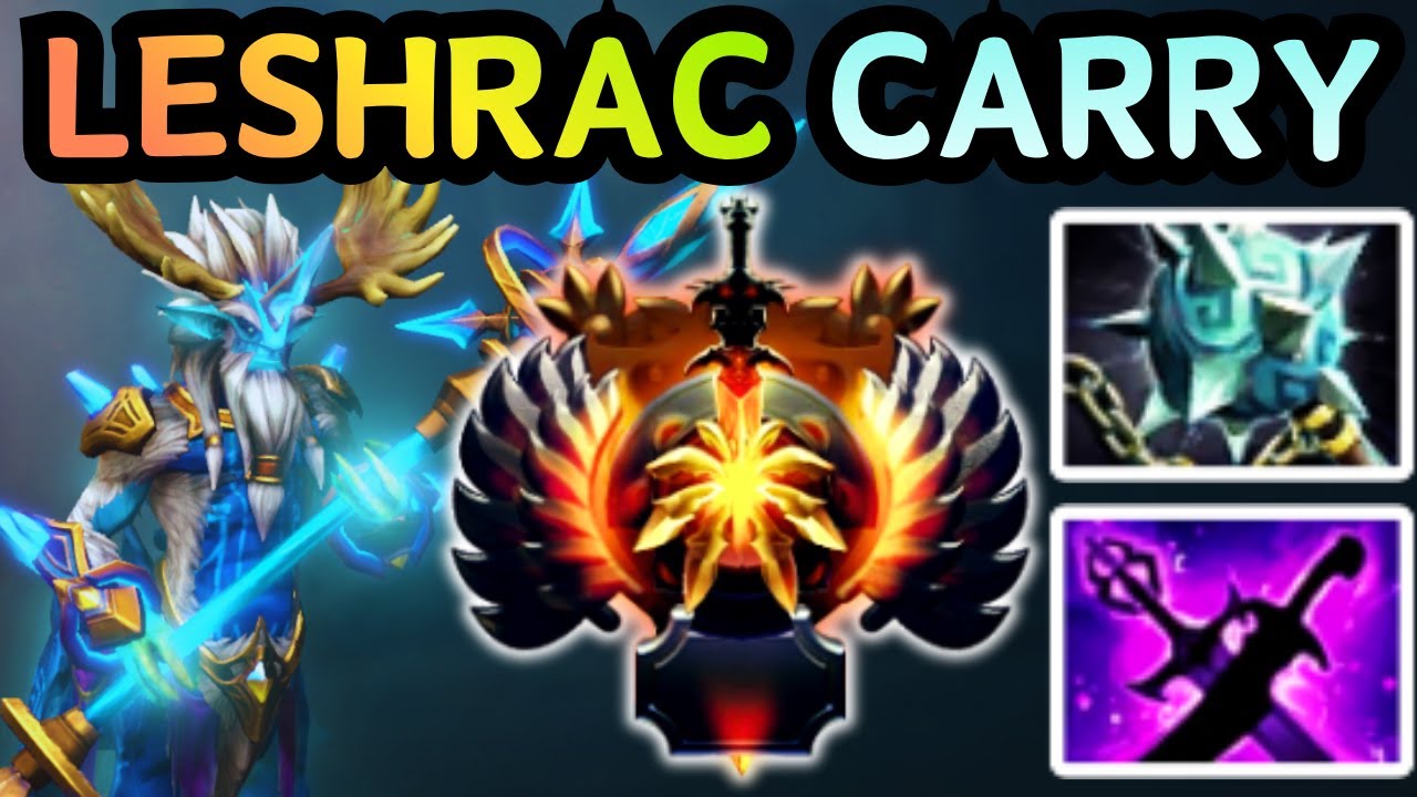 🔥 THIS IS HOW TO PLAY LESHRAC CARRY | DOTA 2 🔥