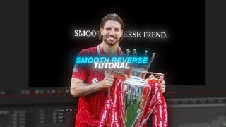 How To Make SMOOTH Reverse On After Effects Tutorial! | After Effects | Smooth Reverse |