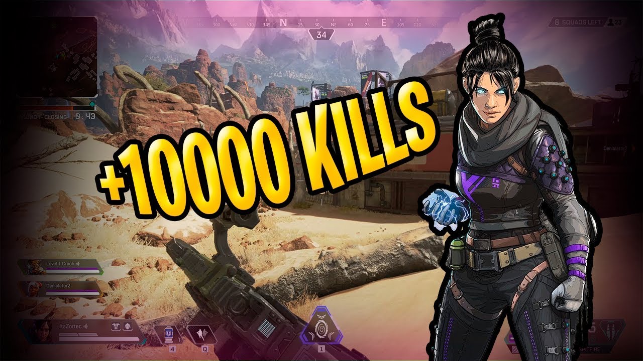 WHAT +10000 KILLS ON APEX LEGENDS LOOKS LIKE !!! 😯 DIZZY