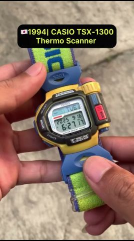激レア CASIO TSX-1300 1994年発売 サーモスキャナー 1994| CASIO Thermo Scanner TSX-1300 #casio #90s #vintage