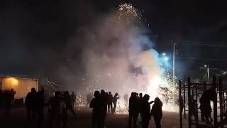 Quema de toritos (2/2) San Mateo Cuautepec - Fiesta Patronal