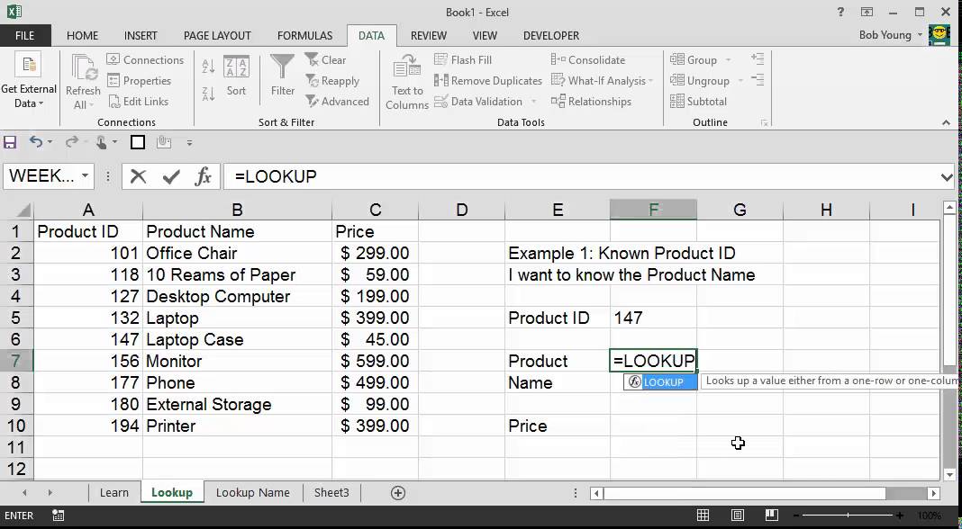 how-to-use-the-lookup-function-in-excel-complete-guide-2021