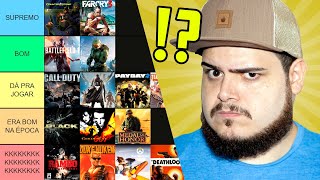 TIER LIST DE FPS! - SIDÃO DO GAME