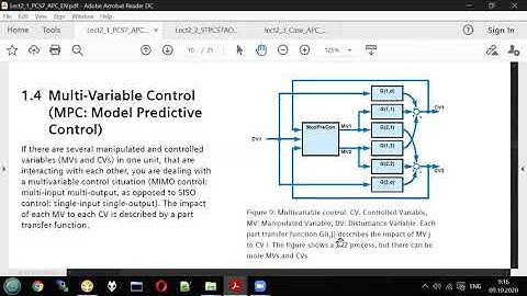 Adaptive control - Lecture 2 / part 4